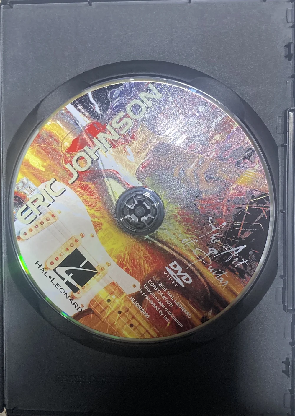 Signed Eric Johnson 
